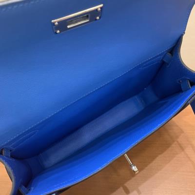 wholesale quality hermes kelly depeches colormatic swift blue hydra noir